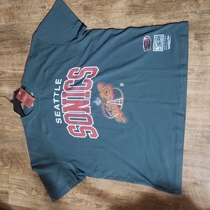 Mitchell & Ness Seattle Sonics  Vintage Tee